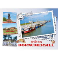 Grüße aus Dornumersiel Ostfriesland Postkarten...