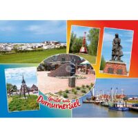 Dornumersiel Ostfriesland Postkarten 6 Bilder Querformat...