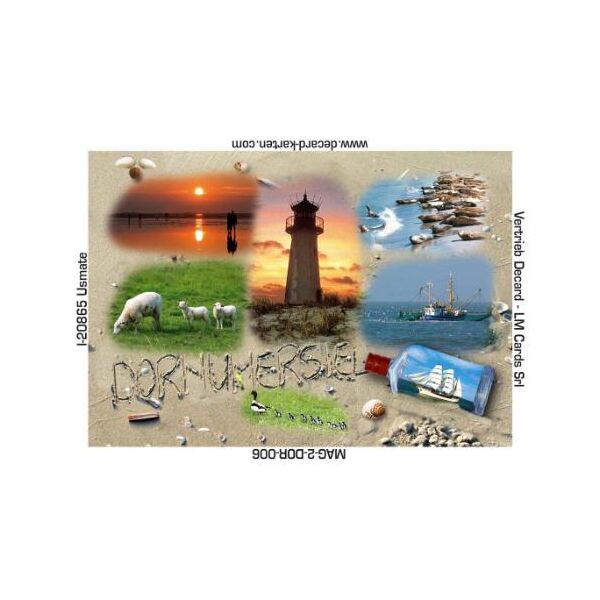 Dornumersiel Ostfriesland Kühlschrankmagnete Motiv 006
