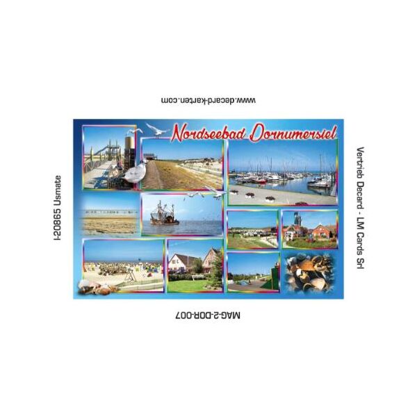 Dornumersiel Ostfriesland Kühlschrankmagnete Motiv 007