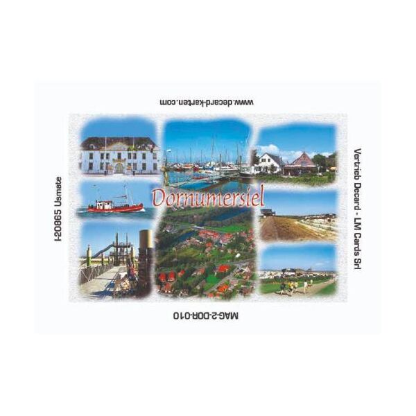 Dornumersiel Ostfriesland Kühlschrankmagnete Motiv 010