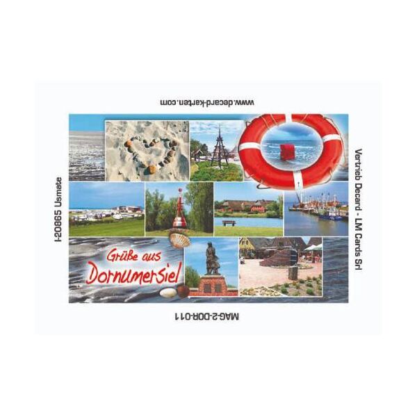 Dornumersiel Ostfriesland Kühlschrankmagnete Motiv 011