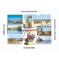 Dornumersiel Ostfriesland Kühlschrankmagnete Motiv 012