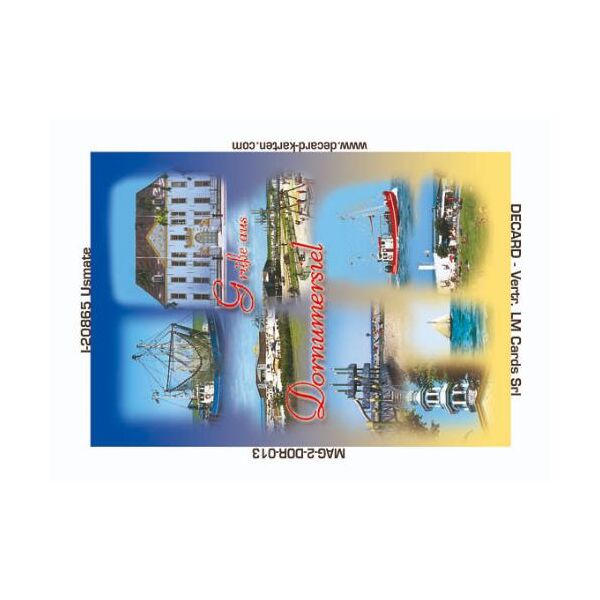 Dornumersiel Ostfriesland Kühlschrankmagnete Motiv 013