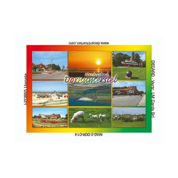 Dornumersiel Ostfriesland Kühlschrankmagnete Motiv 014