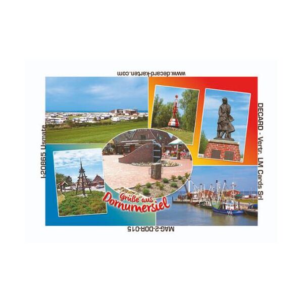 Dornumersiel Ostfriesland Kühlschrankmagnete Motiv 015