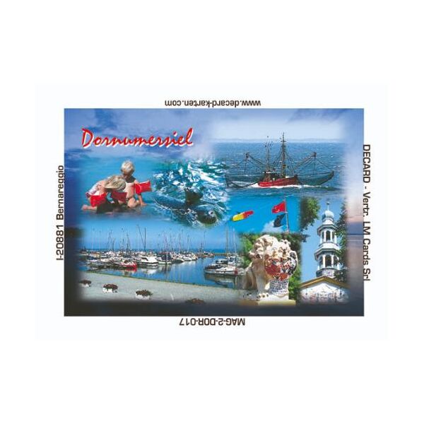 Dornumersiel Ostfriesland Kühlschrankmagnete Motiv 017