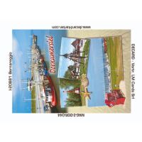 Dornumersiel Ostfriesland Kühlschrankmagnete Motiv 044