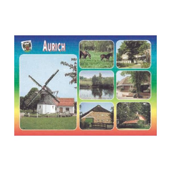 Aurich - Ostfriesland Postkarten Ansichtskarten Motiv  002