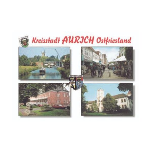 Aurich - Ostfriesland Postkarten Ansichtskarten Motiv  004