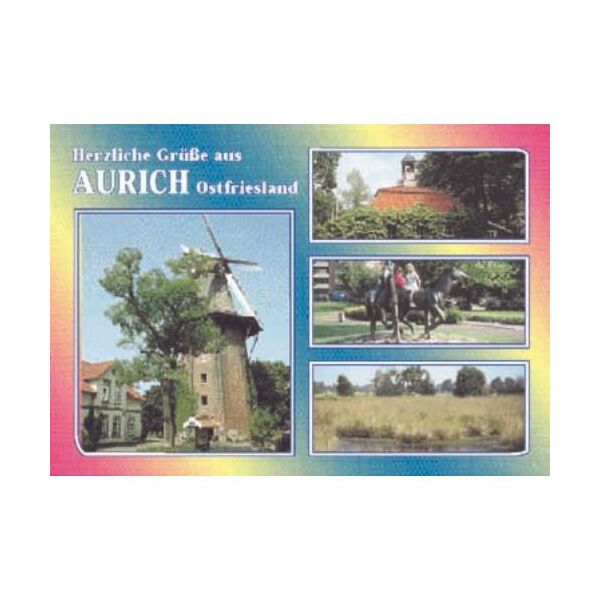 Aurich - Ostfriesland Postkarten Ansichtskarten Motiv  006