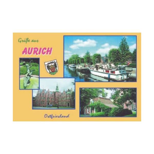 Aurich - Ostfriesland Postkarten Ansichtskarten Motiv  007
