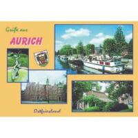 Aurich - Ostfriesland Postkarten Ansichtskarten Motiv  007