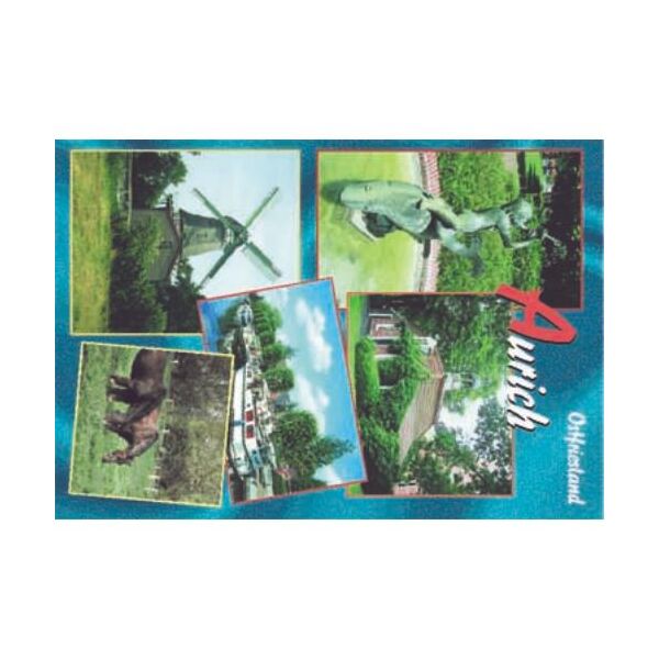 Aurich - Ostfriesland Postkarten Ansichtskarten Motiv  009