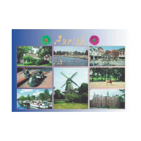 Aurich - Ostfriesland Postkarten Ansichtskarten Motiv  014