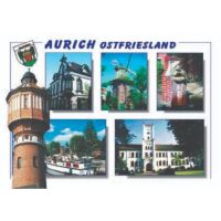 Aurich - Ostfriesland Postkarten Ansichtskarten Motiv  017