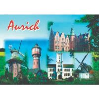 Aurich - Ostfriesland Postkarten Ansichtskarten Motiv  018