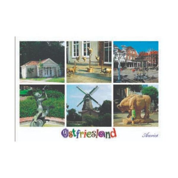 Aurich - Ostfriesland Postkarten Ansichtskarten Motiv  020