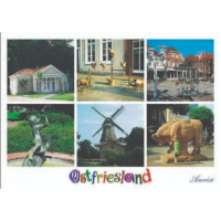 Aurich - Ostfriesland Postkarten Ansichtskarten Motiv  020