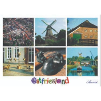Aurich - Ostfriesland Postkarten Ansichtskarten Motiv  021