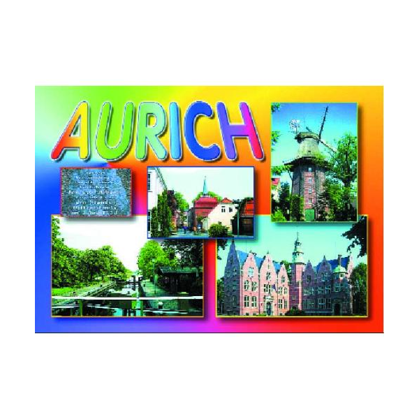 Aurich - Ostfriesland Postkarten Ansichtskarten Motiv  023