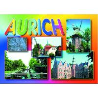 Aurich - Ostfriesland Postkarten Ansichtskarten Motiv  023