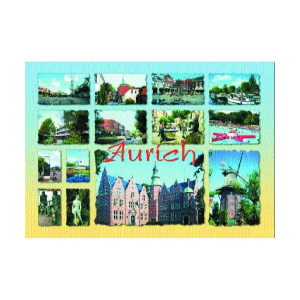 Aurich - Ostfriesland Postkarten Ansichtskarten Motiv  032