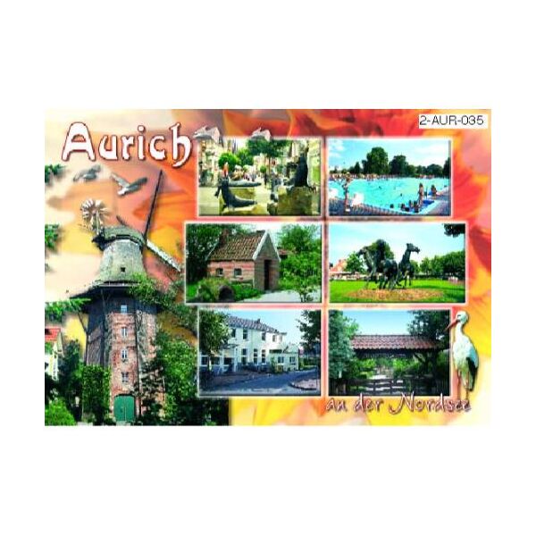 Aurich - Ostfriesland Postkarten Ansichtskarten Motiv  035