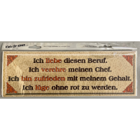 Aufkleber Kleb dir einen Ich LIEBE diesen Beruf. Ich...