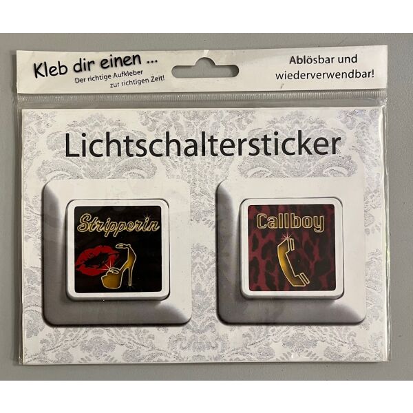 Aufkleber Kleb dir einen Lichtschaltersticker