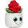 Schmoozies® Evergreenies® Rose Blume Tabletreiniger Displayreiniger Unterseite aus Mikrofaser
