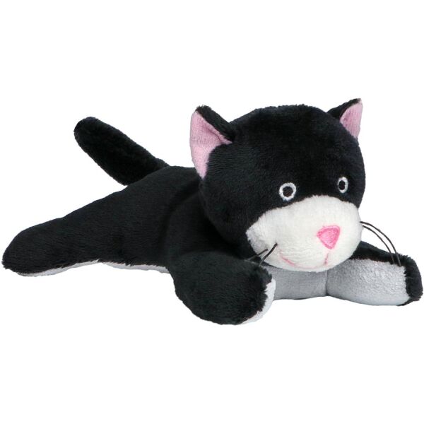 Katze Stofftier Schmusetier kleines Stofftier Bildschirmreiniger schwarze Katze