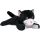 Katze Stofftier Schmusetier kleines Stofftier Bildschirmreiniger schwarze Katze