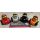 Racing Badeenten Kollektion – Rot, Silber, Dunkelblau & Orange 4 Enten á € 9,95 - Rennenten-Bundle