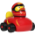 Racing Badeenten Kollektion – Rot, Silber, Dunkelblau & Orange 4 Enten á € 9,95 - Rennenten-Bundle