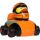 Racing Badeenten Kollektion – Rot, Silber, Dunkelblau & Orange 4 Enten á € 9,95 - Rennenten-Bundle