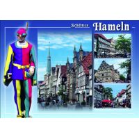 Hameln Postkarte Rattenfänger  Ansichtskarte...