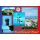 Steinhuder Meer Postkarte Rot Dunkelblau 5 Bilder Querformat