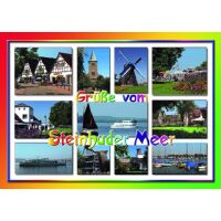 Grüße vom Steinhuder Meer Postkarte 11 Bilder...