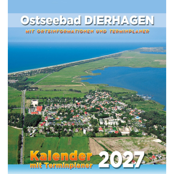 Dierhagen Wandkalender 2027 Motive 163-DIE27 Ostseebad