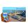 Warnemünde Magnet Holz Korbmagnet Hafen Ostsee