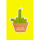Allgemeine Wünsche unverpackte Grußkarte mit Briefumschlag  Kaktus Cactus Fucktus Mittelfinger HAPPY PAPER