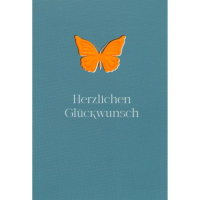 Allgemeine Wünsche unverpackte Glückwunschkarte...