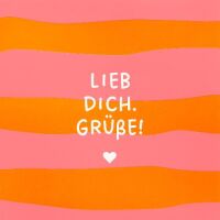Liebe Valentinstag Quadratische unverpackte...