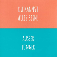 Geburtstag Quadratische unverpackte Glückwunschkarte...