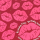 Geburtstag Quadratische unverpackte Glückwunschkarte mit Briefumschlag  Birthday kisses  HAPPY PAPER