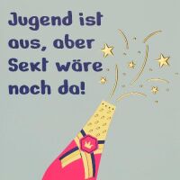 Geburtstag Quadratische unverpackte Glückwunschkarte...