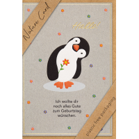 Geburtstag Nature Cards unverpackte Glückwunschkarte...