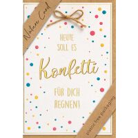 Allgemeine Wünsche Nature Cards unverpackte...