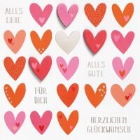 Allgemeine Wünsche FEELINGS Collection Quadratische...